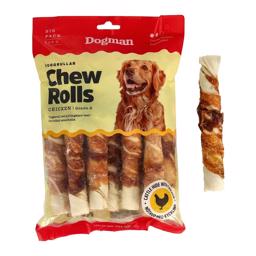 Dogman Chewy Rolls with Chicken 10 st 600 gram